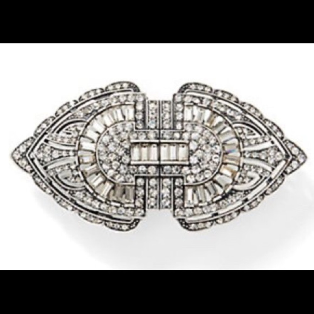 COPY - GATSBY DECO CRYSTAL BELT BUCKLE